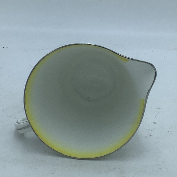Standard China England Yellow Flowered  Creamer - Picture 6 of 7